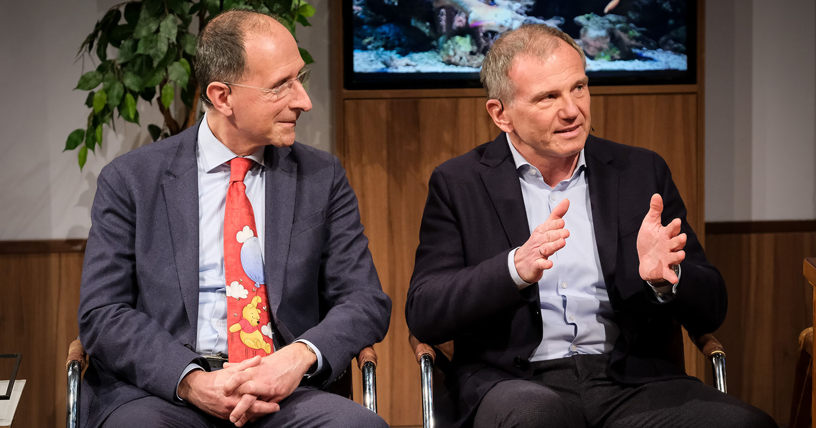 Peter Filzmaier und Armin Wolf bei &quot;Willkommen Österreich&quot;