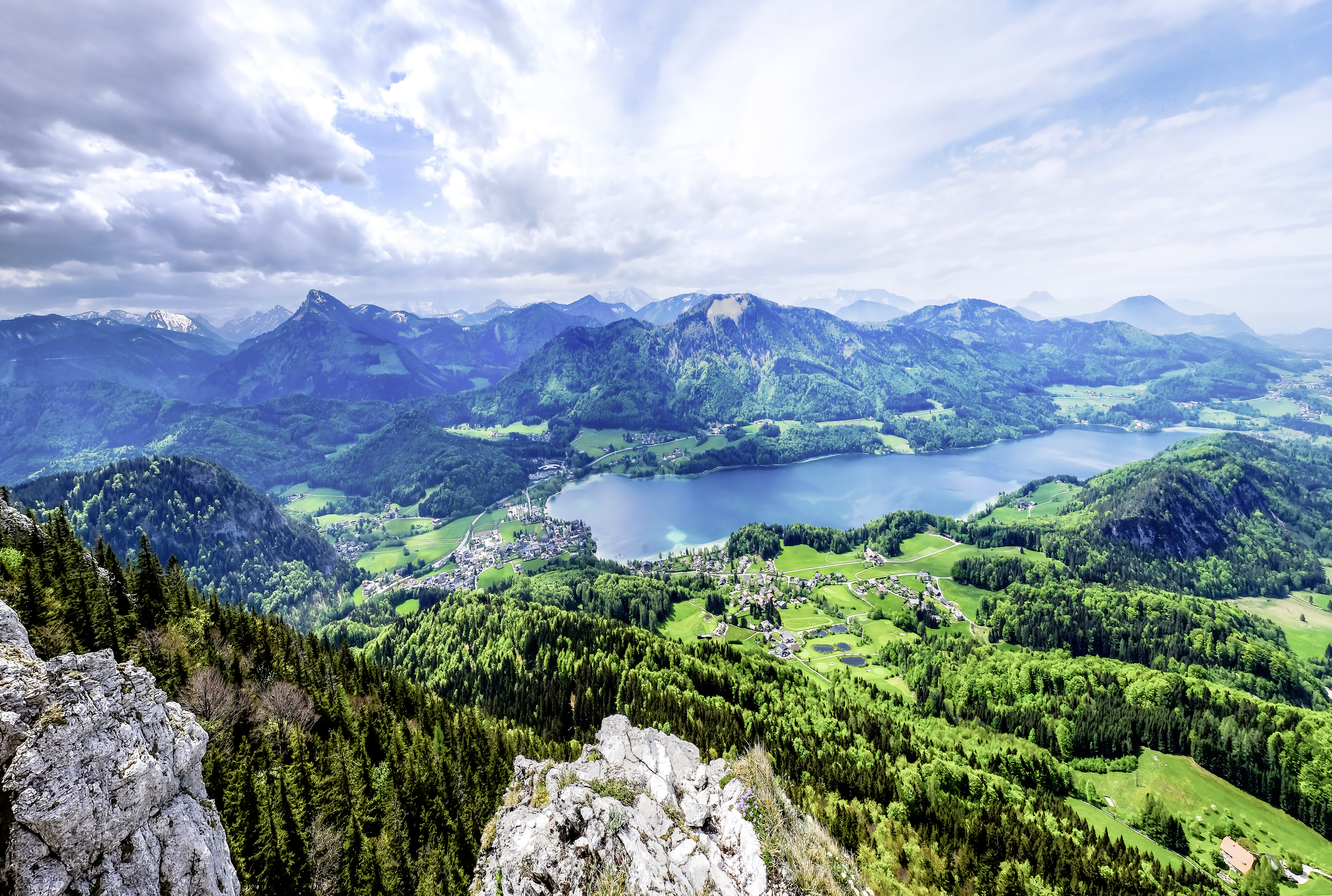 Fuschlsee, Salzburg.