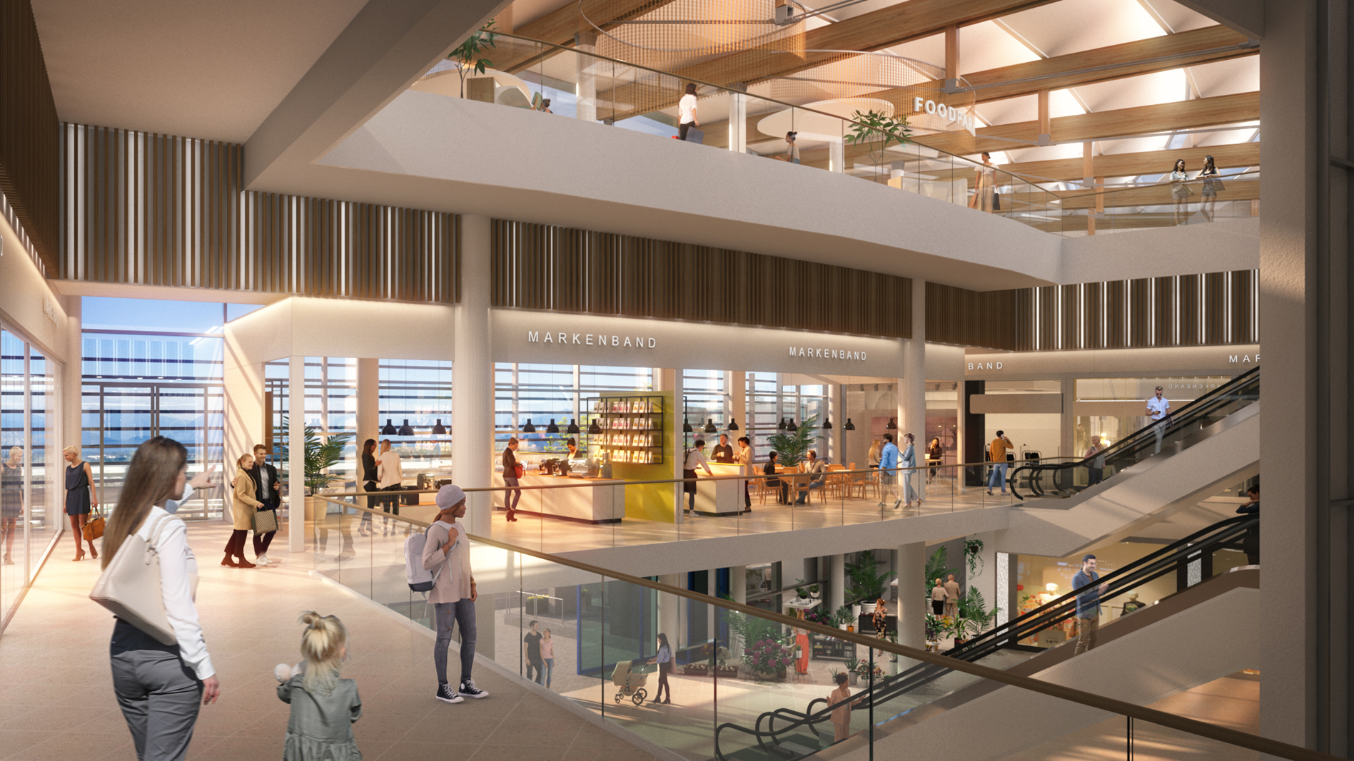 Der Lindaupark wächst im Zuge der Modernisierung um 5.000 Quadratmeter Verkaufsfläche.