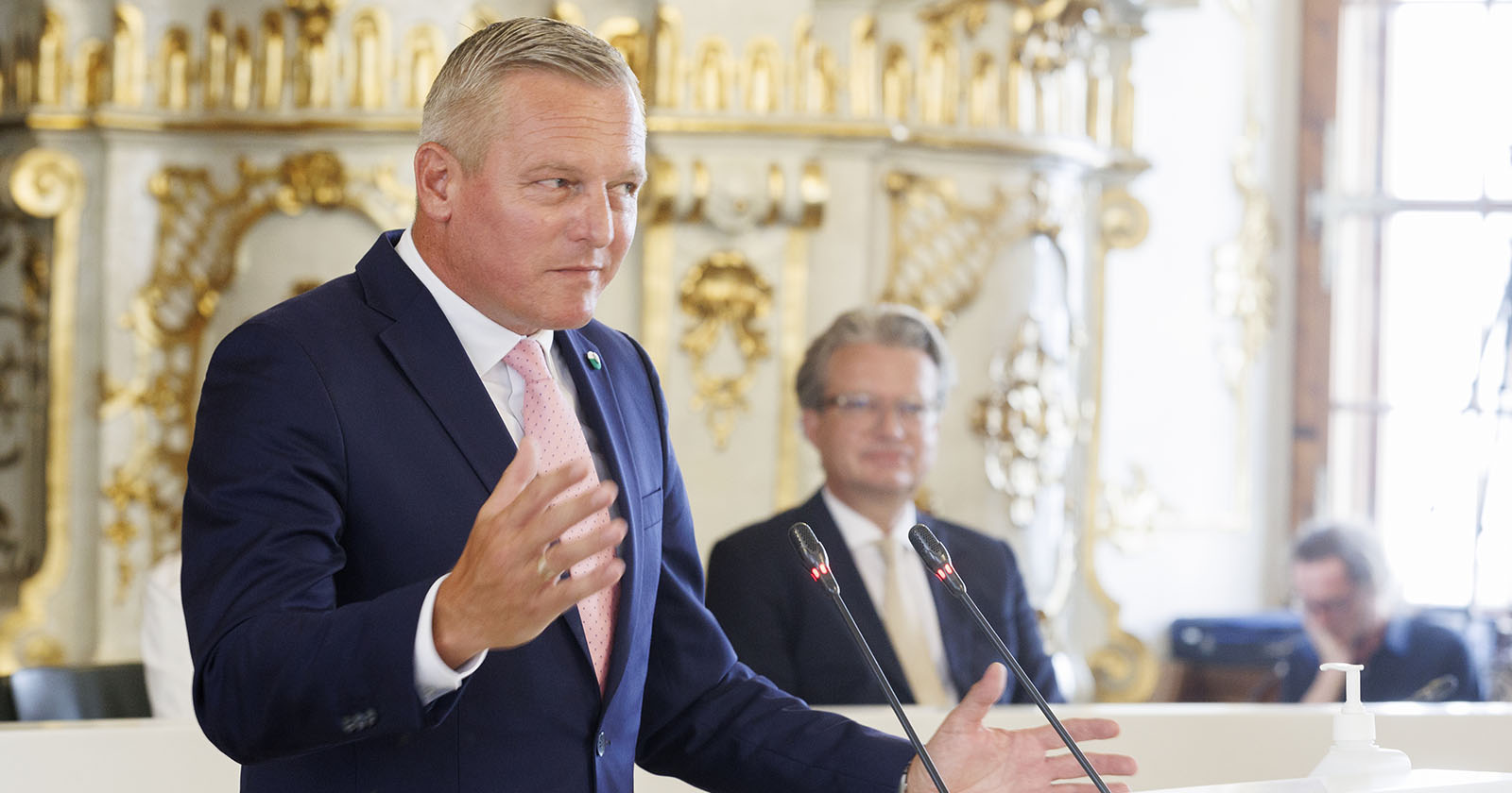 Mario Kunasek bei einer Rede im steirischen Landtag