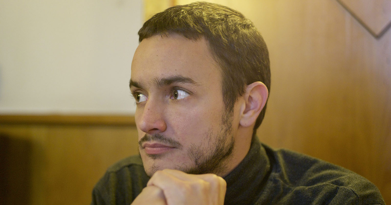 Nikolaus Kowall bei einem Interview im Jahr 2012