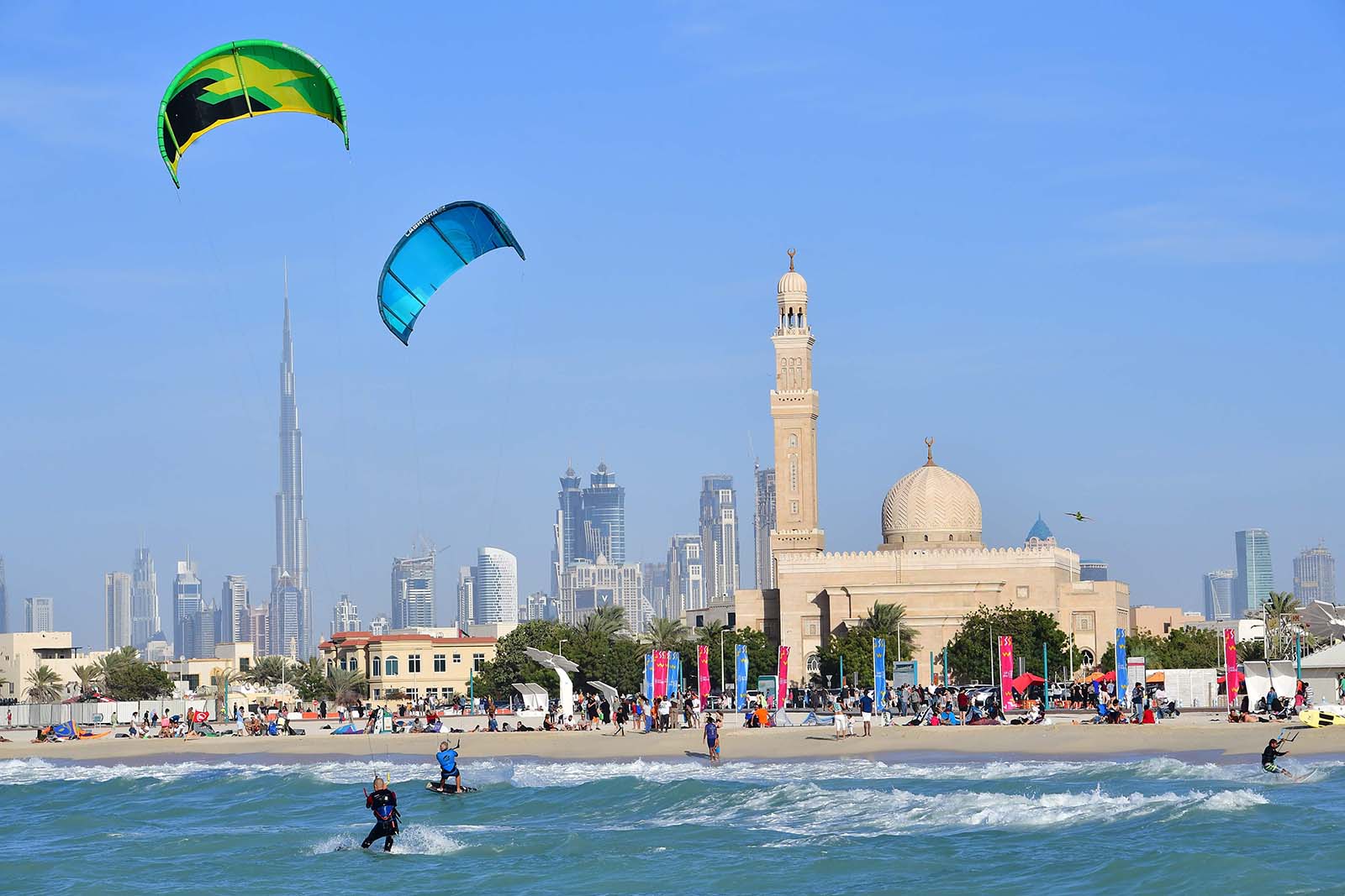 Kite Beach in Dubai | Credit: GIUSEPPE CACACE / AFP / picturedesk.com