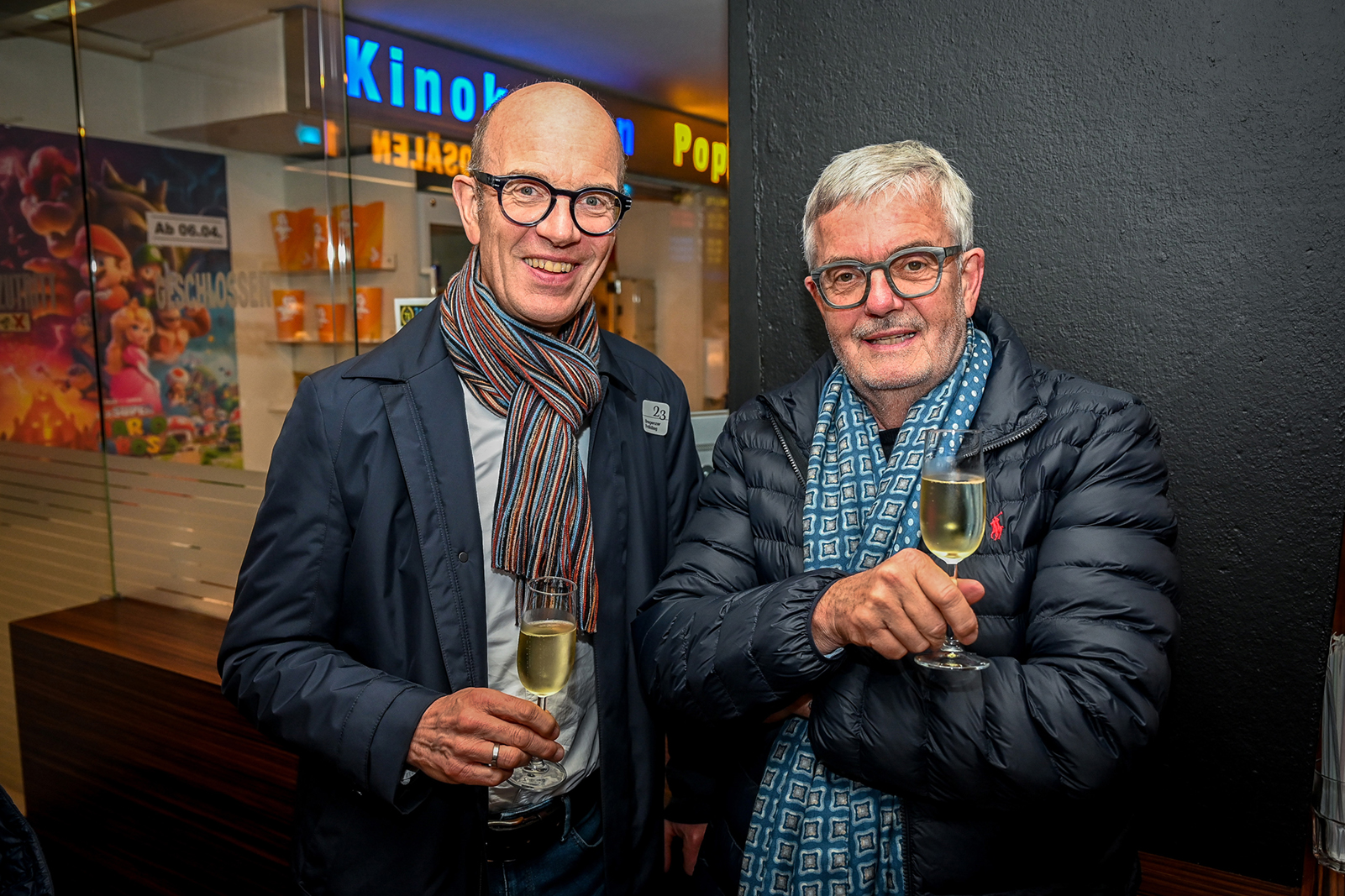 Bregenzer Frühling Fans: Dieter Kronibus und Achim Bohle (beide Dornbirn) (v. li.)