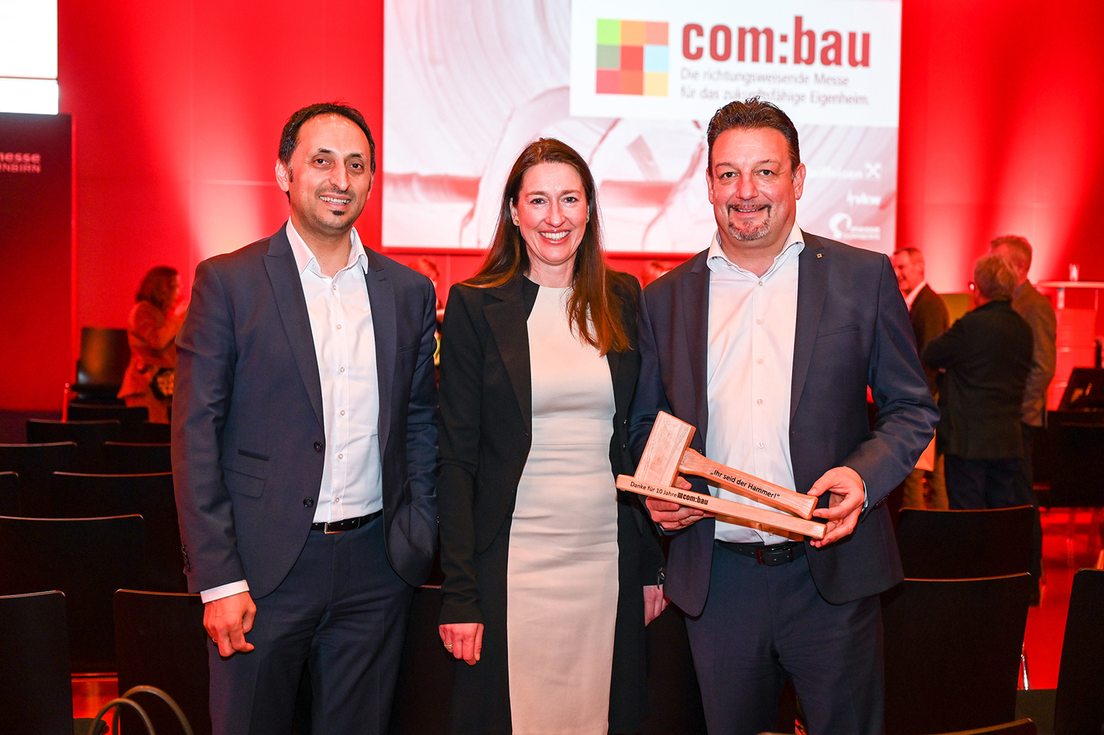 Vorstände Aydin Aktas (Raiba Vorderl.) Elisabeth Strassmair (Raiba Bludenz), Manfred Miglar (RAIBA Landesbank)