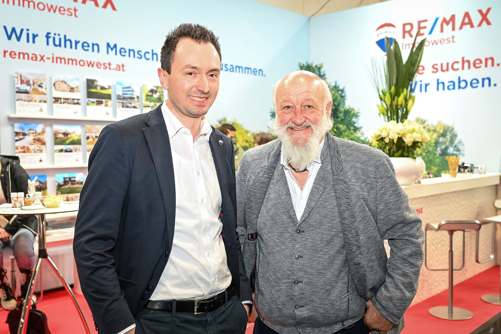 Philipp Feurstein u. Reinhard Götze (GF Immobilien-Büros RE/MAX Immowest)