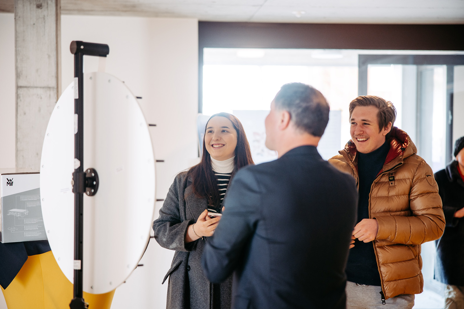 Neben zahlreichen Informationen und Beratungsgesprächen gab es auch was zu gewinnen.