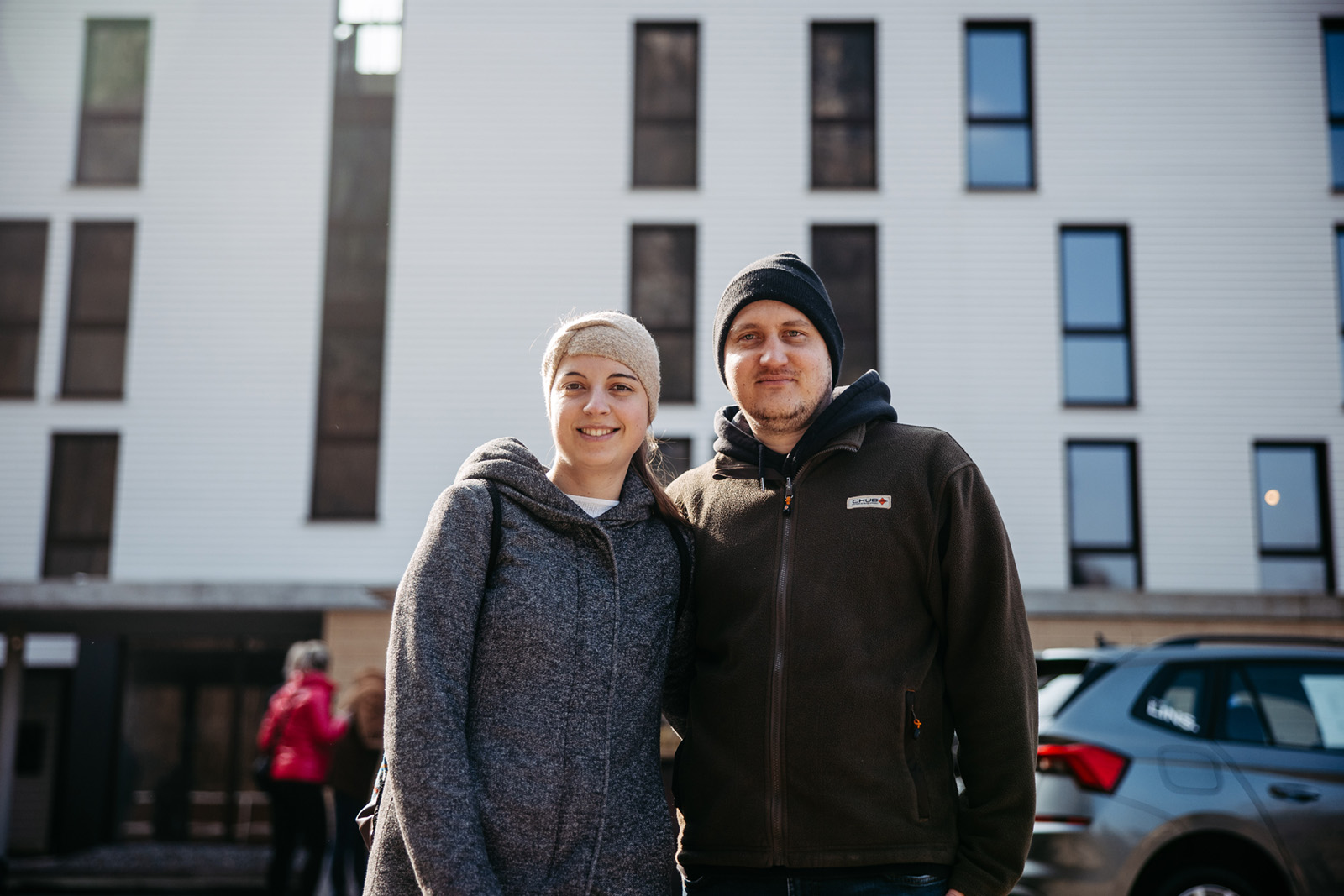 Kim (32) und Kevin (32) waren von der Open-House-Tour und den Wohnungen mehr als überzeugt: „Wir waren begeistert und möchten die tolle Organisation loben!“