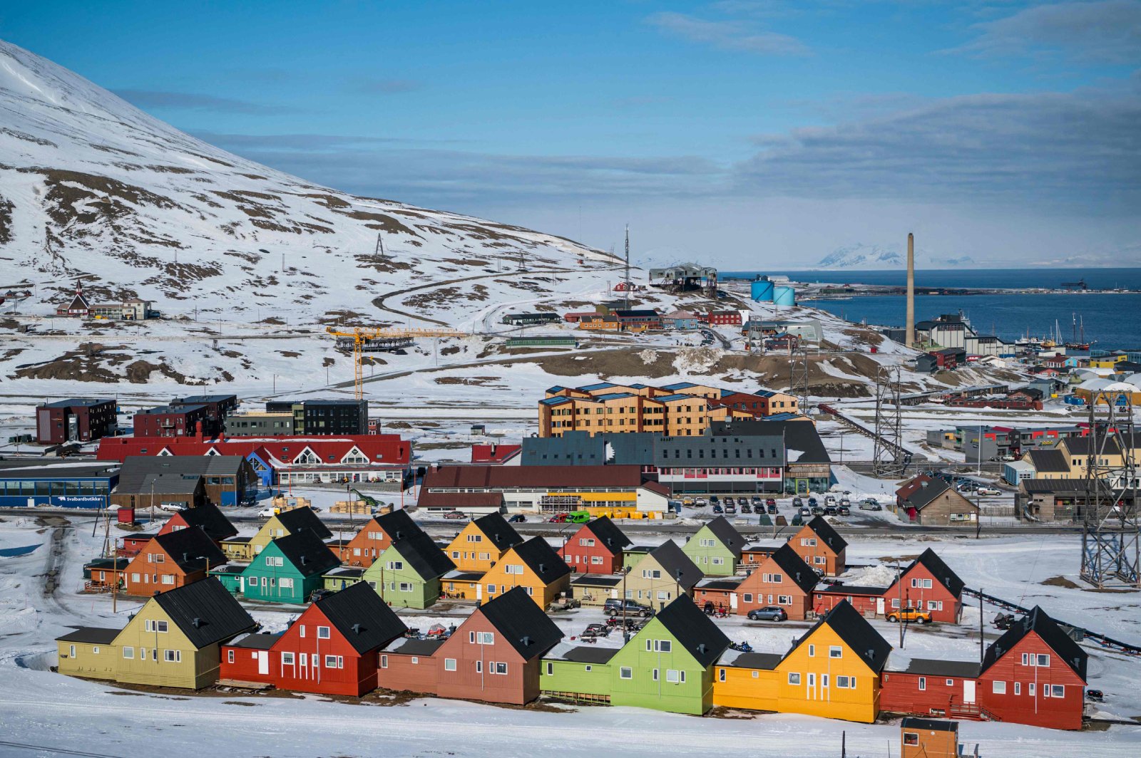 Häuser in Spitzbergen, Norwegen | Credit: JONATHAN NACKSTRAND / AFP / picturedesk.com