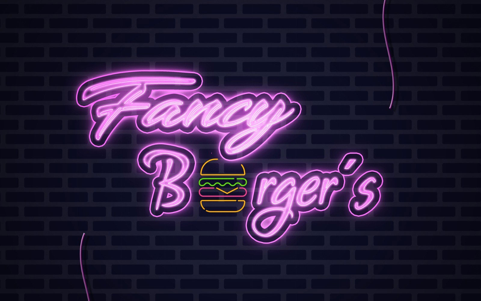Fancy Burgers Leuchtreklame | Credit: Fancy Burgers