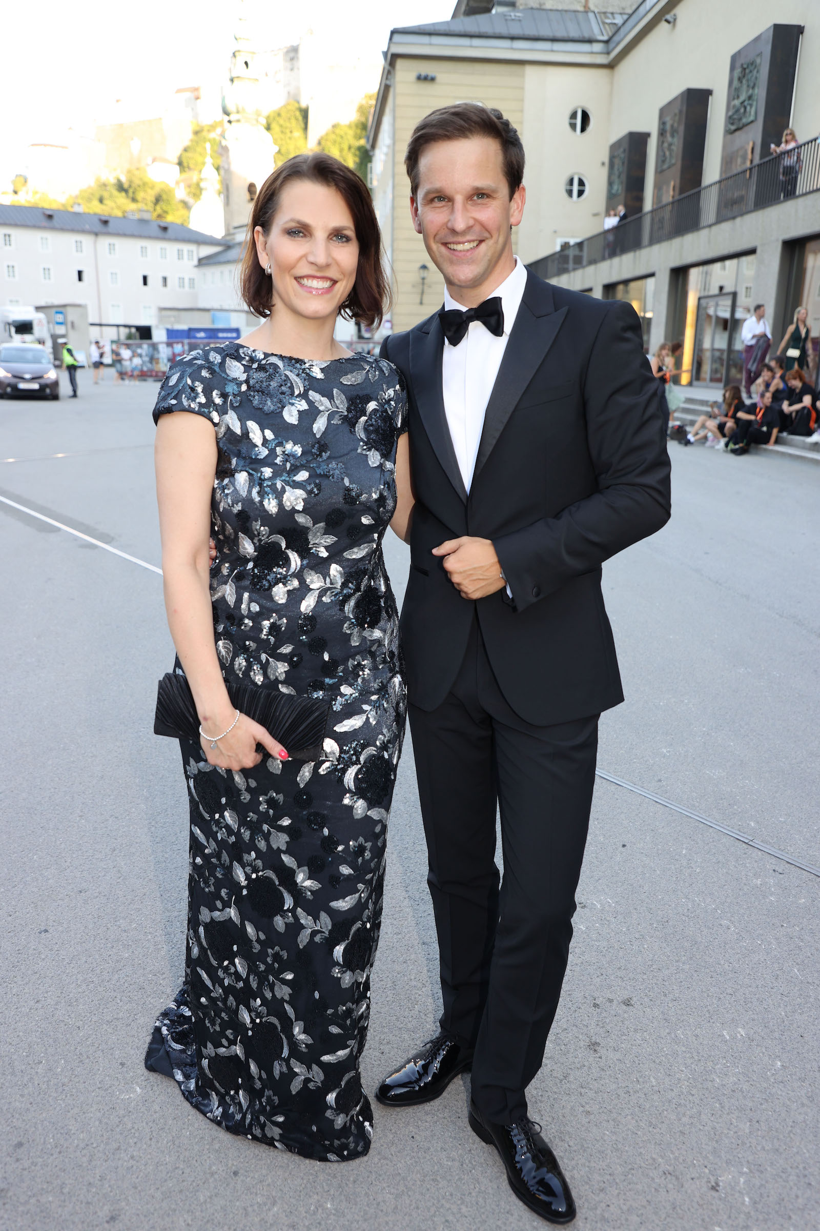 Karoline Edtstadler und Marton Matura