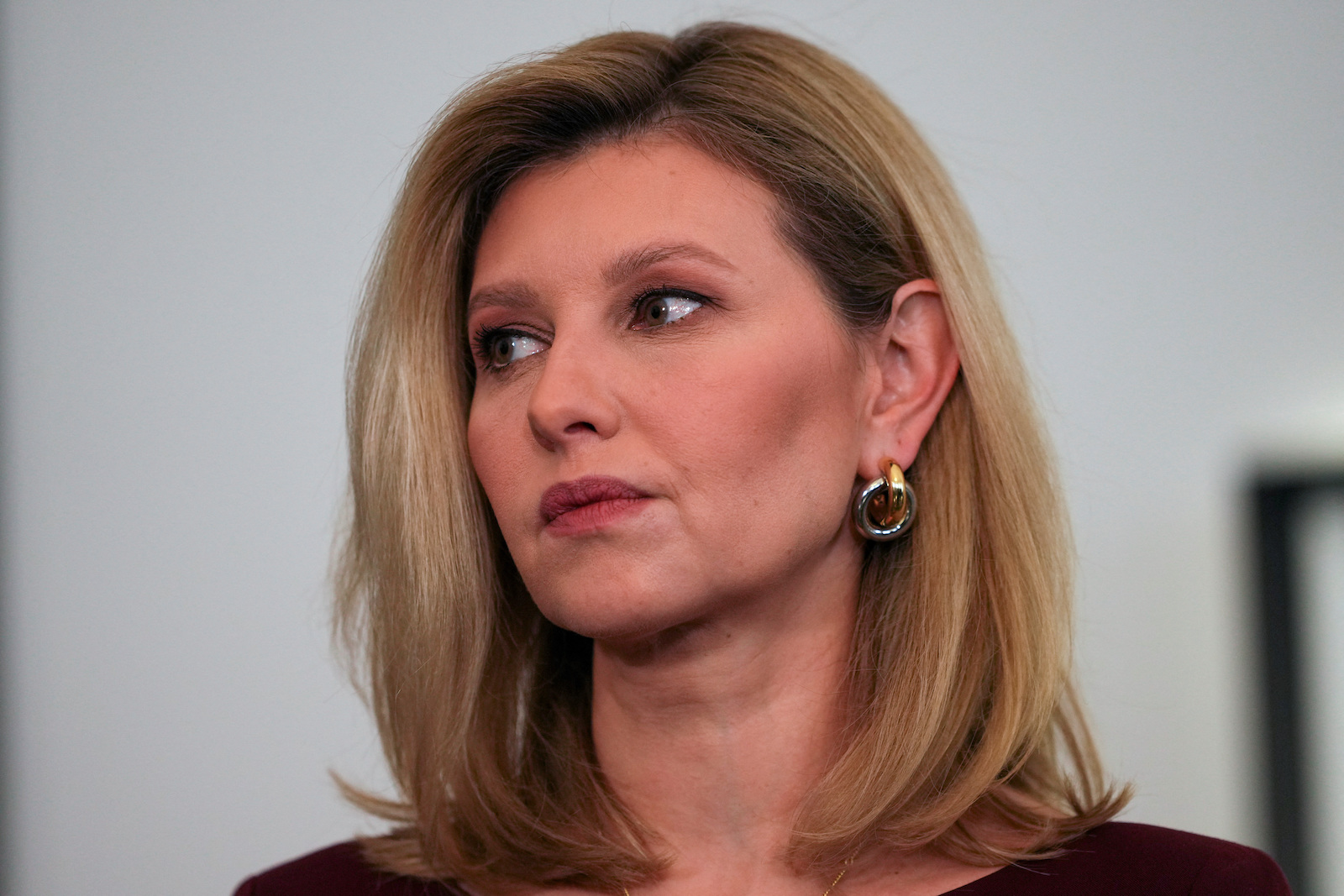 Die First Lady der Ukraine: Olena Selenska.