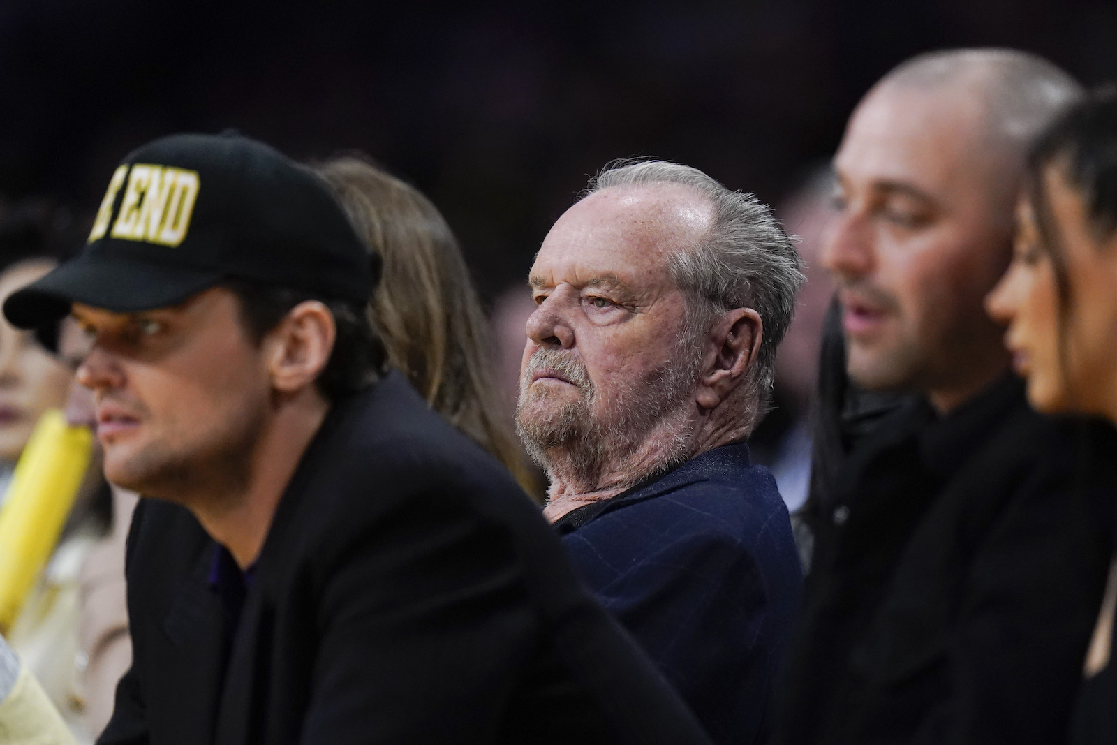 Jack Nicholson beim Spiel der L.A. Lakers.
