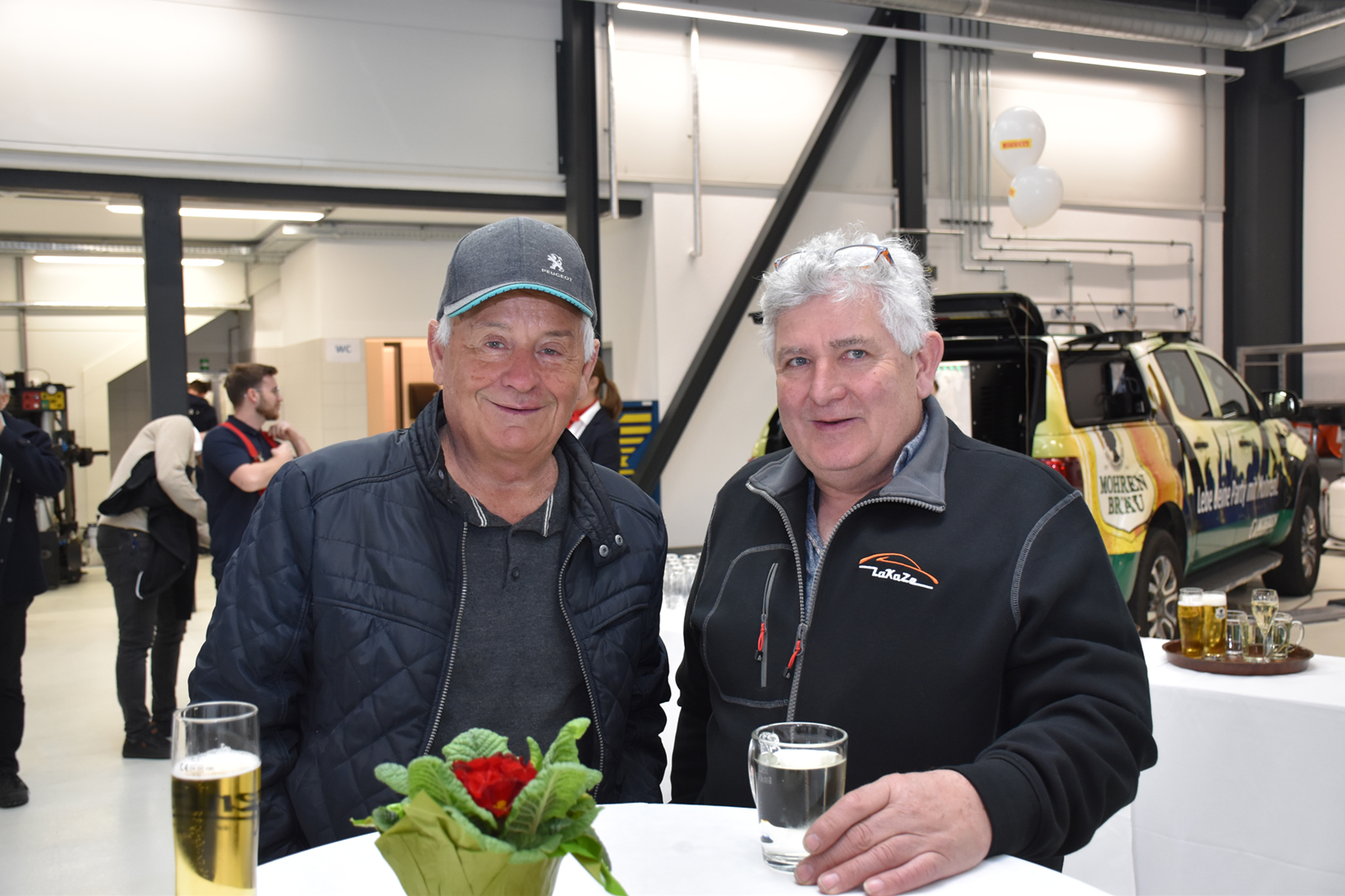 Heinz Söllner und Otmar Saurer (Lakaze Dornbirn)