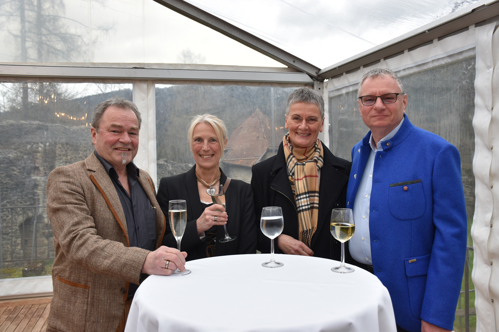 Peter Hofstadt und Nicole Fröhlich (Memingen) und Daisy und Udo Amarell (Thüringen)