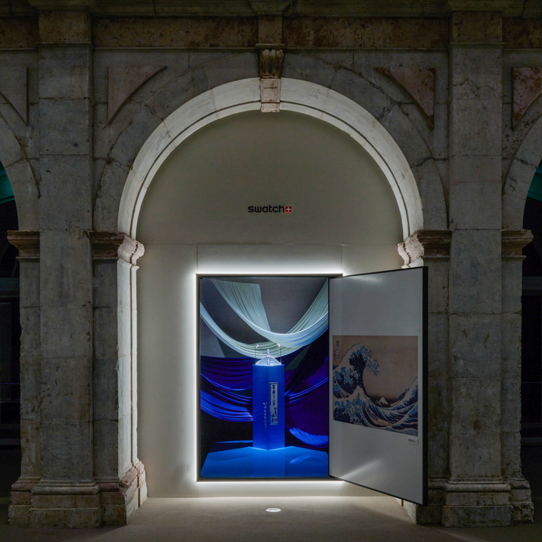 Die Swatch Art Journey Präsentation aufbereitet in einem spektakulären Ambiente des Convento Do Beato, in Lissabon, Portugal