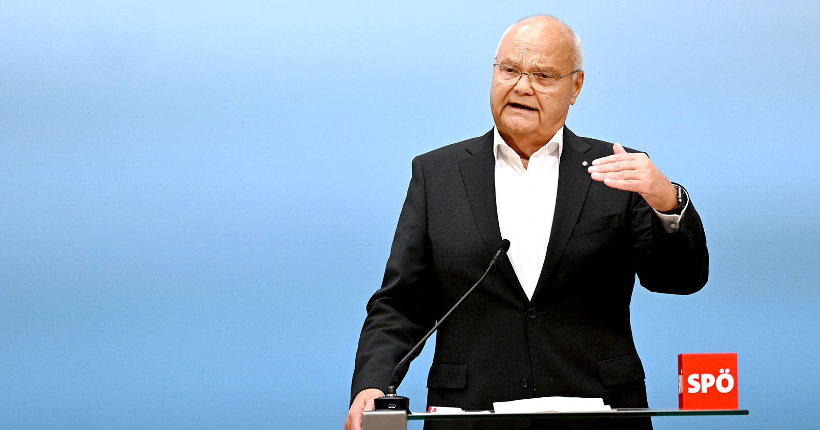 Vorsitzender der SPÖ-Wahlkommission Harry Kopietz