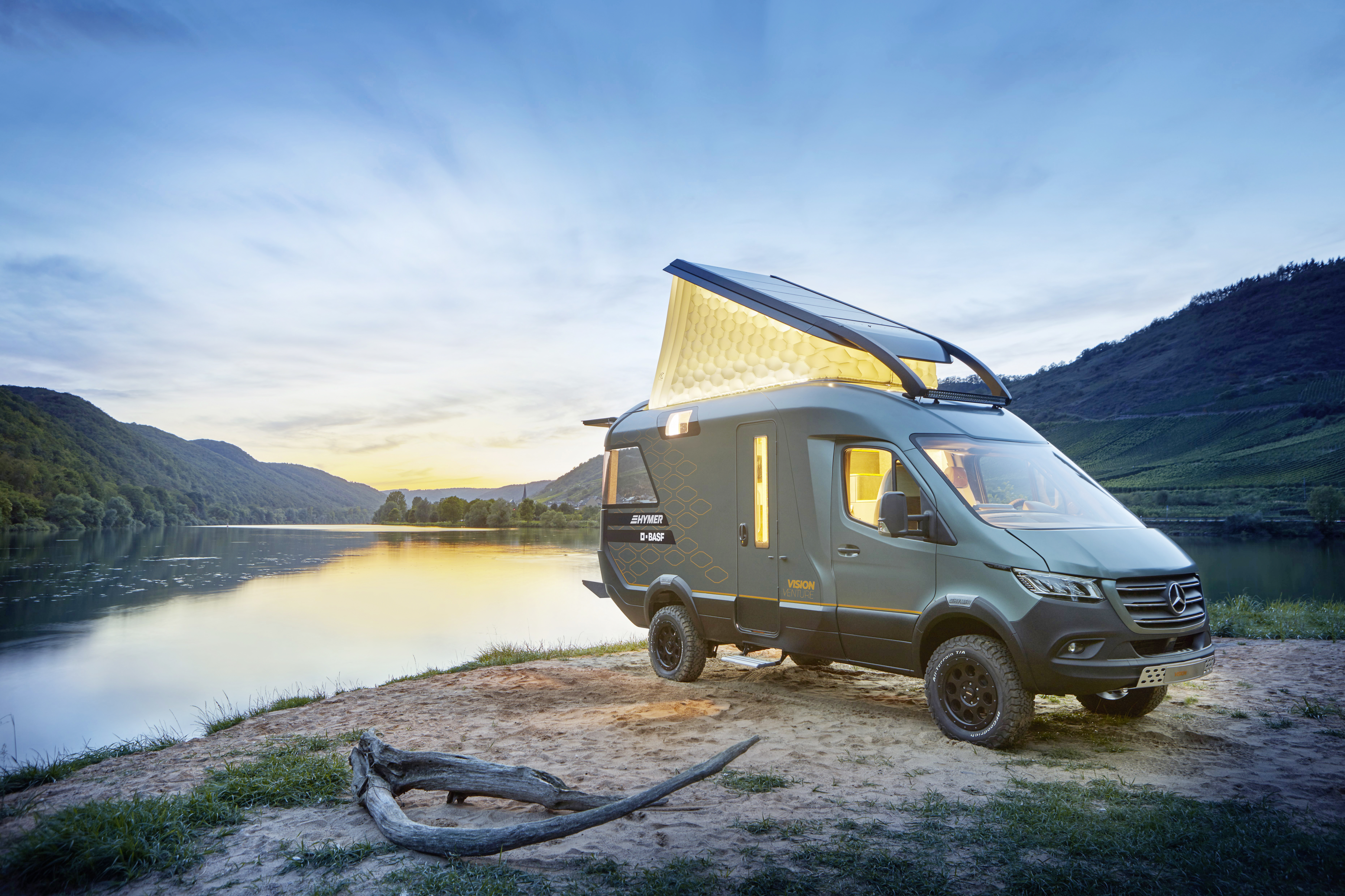 Ein modernes, smartes Wohnmobil von Hymer