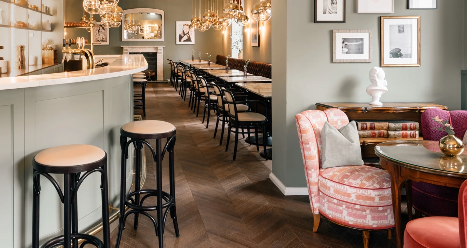 Innenraumgestaltung Kombu im Hotel Mozart