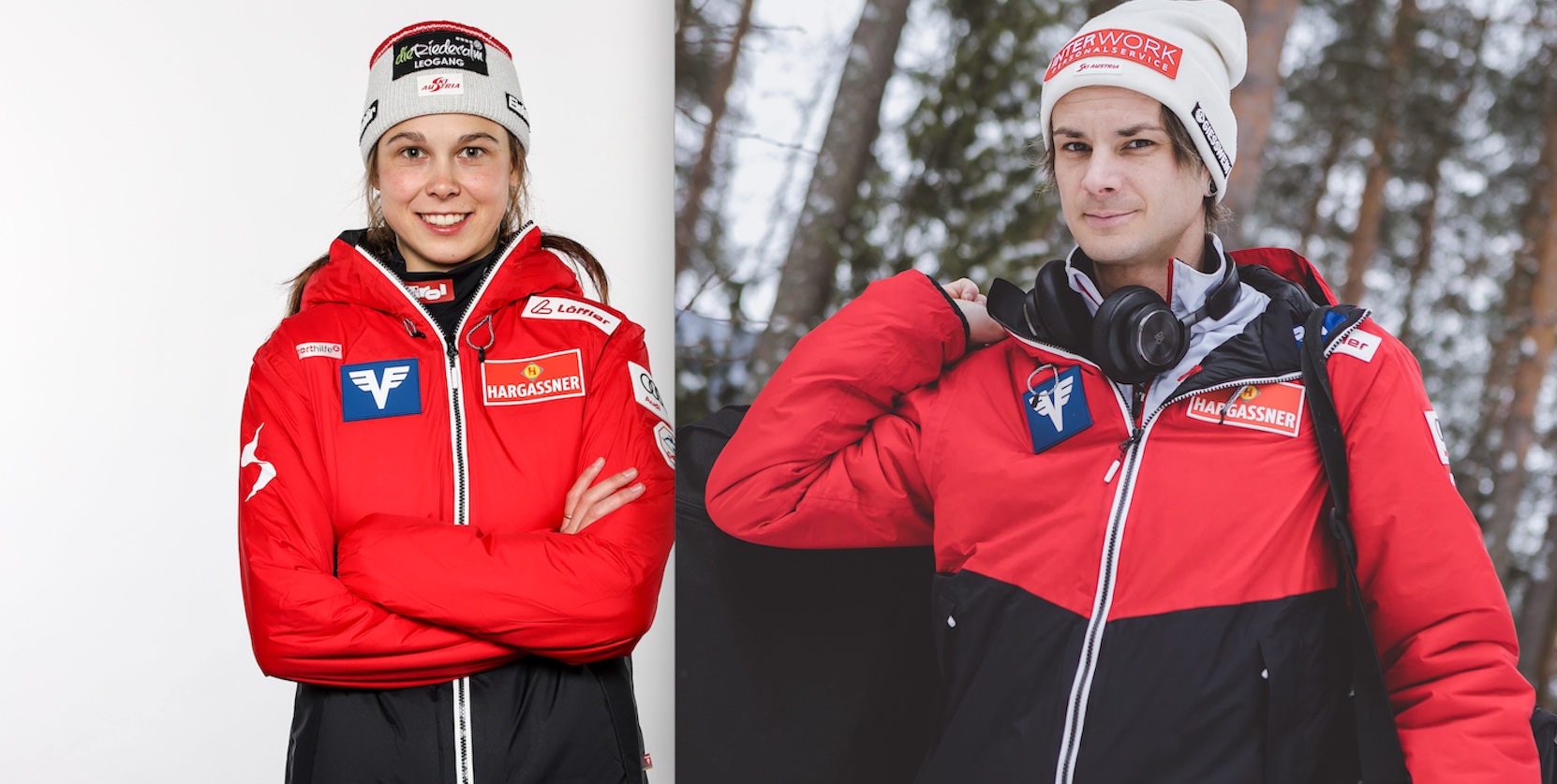 Lisa Eder und Manuel Fettner