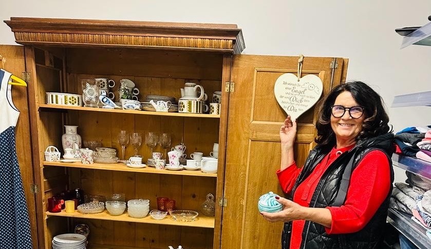 Elisabeth Scheucher-Pichler im Stöberstübchen