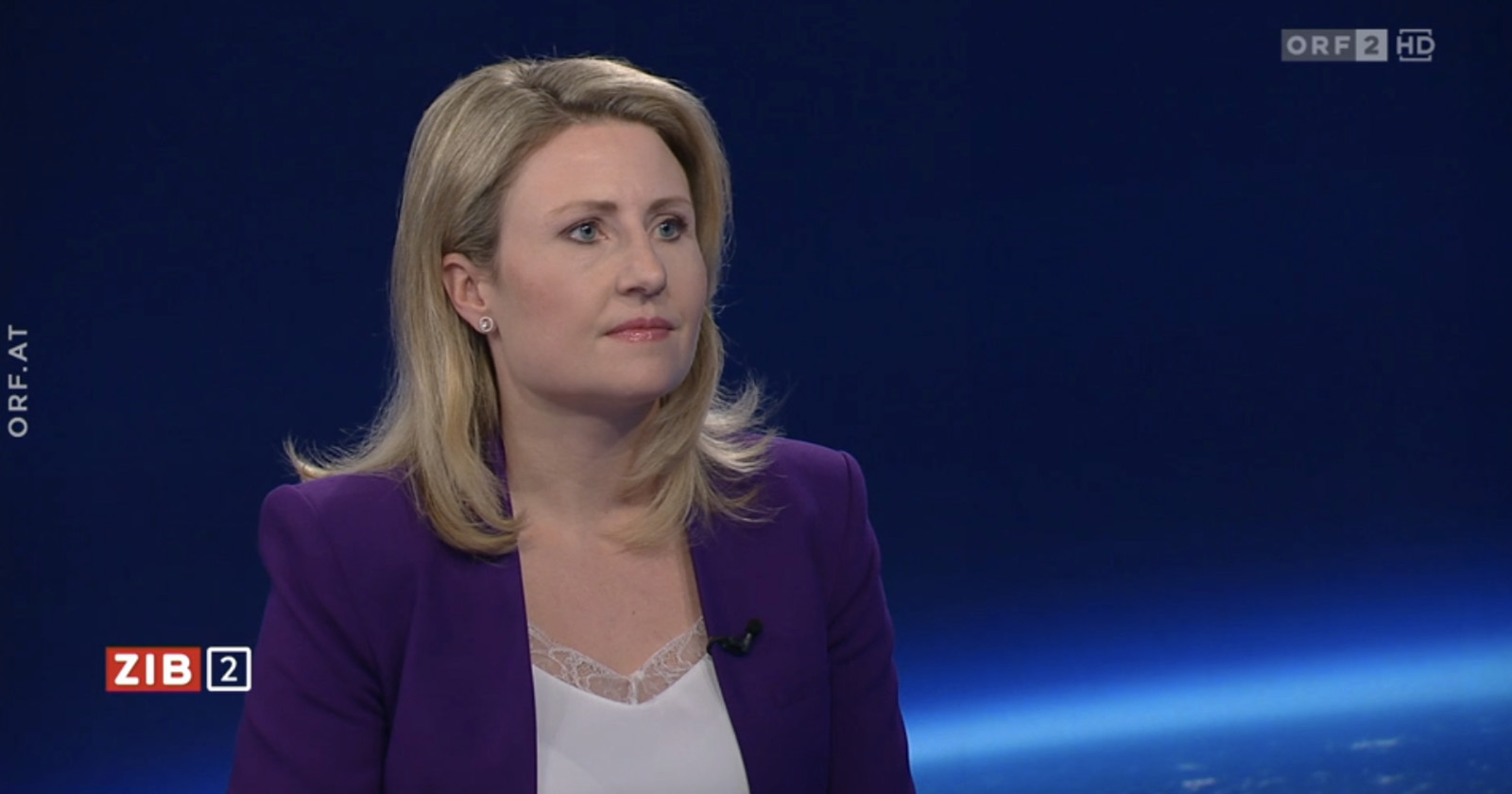 Medienministerin Susanne Raab im ZIB2-Interview