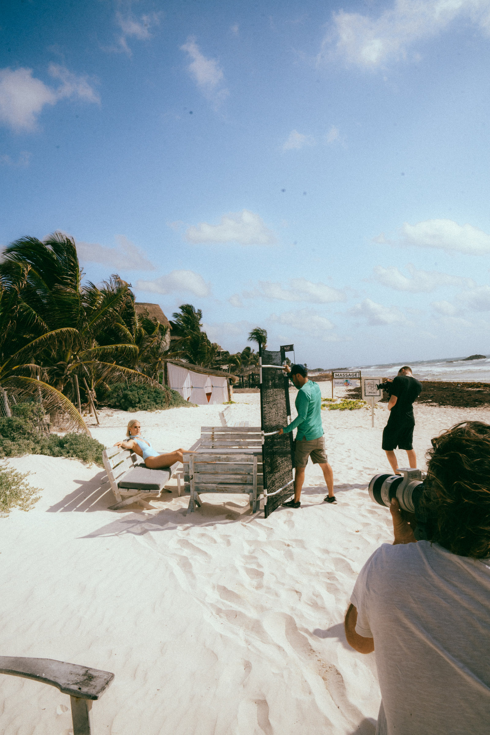 Mathea Fotoshooting in Mexiko