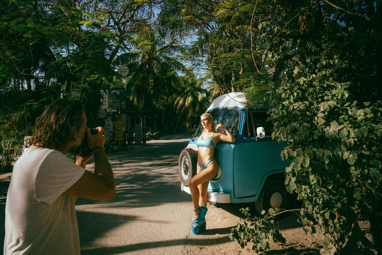 Mathea Fotoshooting in Mexiko