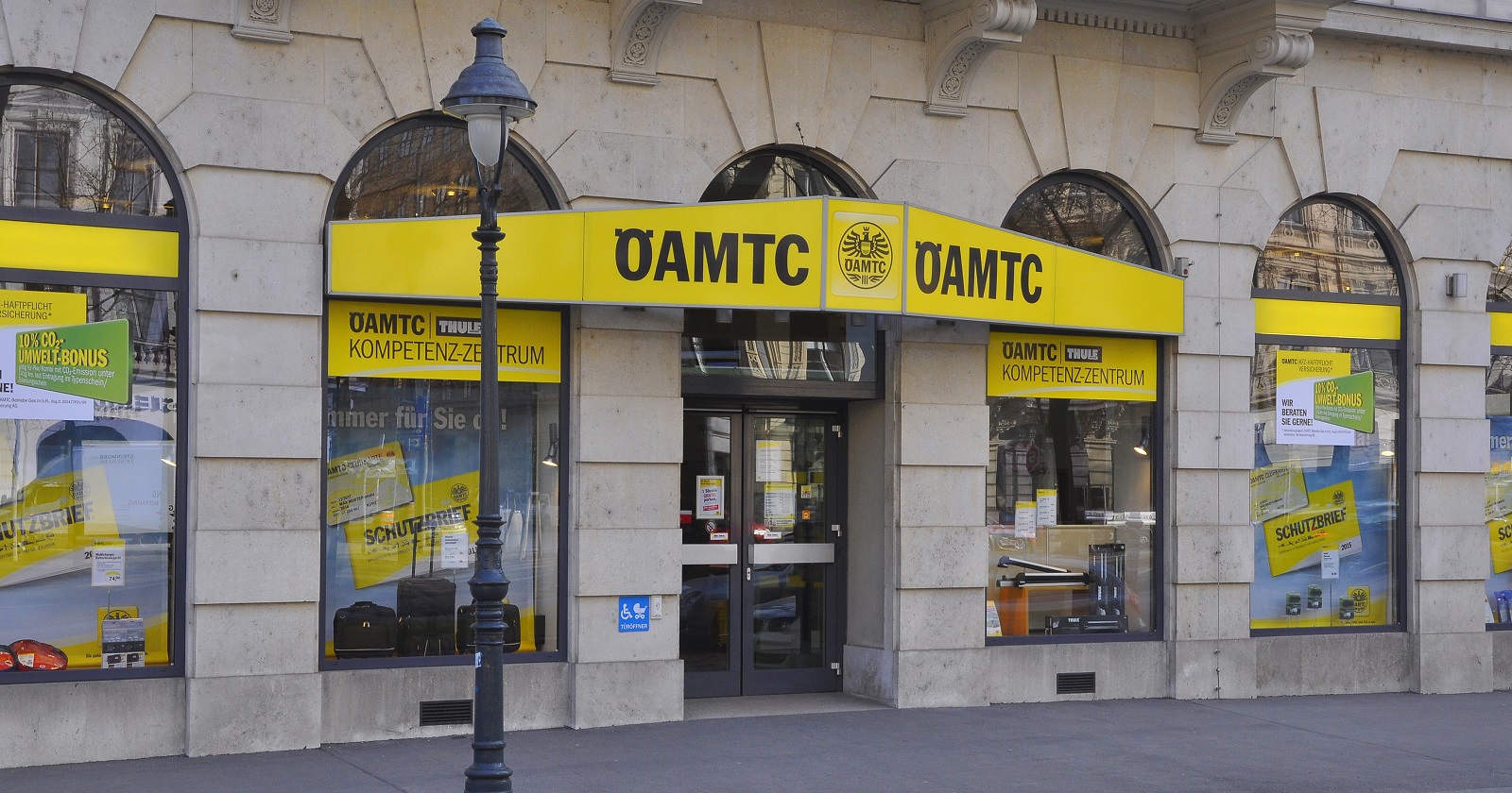 Außenansicht der ÖAMTC-Zentrale am Schubertring