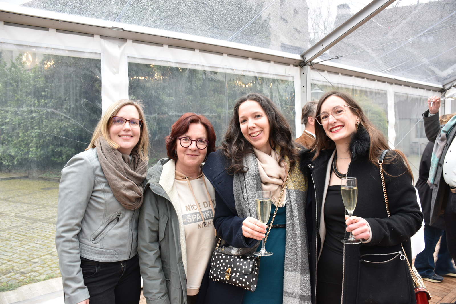 Estelle von Wynsberghe (Indianapolis USA), Francoise Guittet (Frankreich), Ophélie Masson, Juliette Mertz
