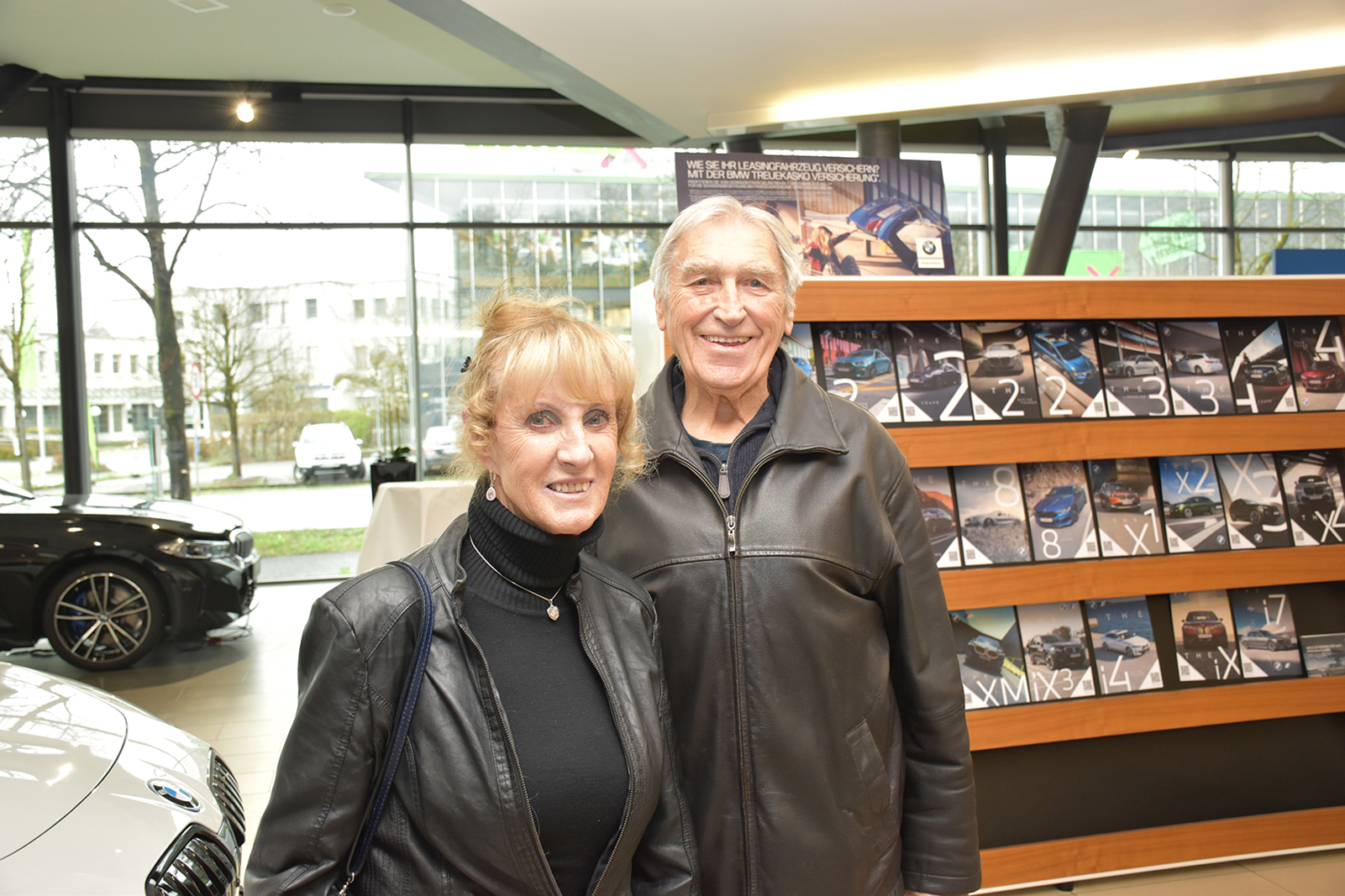 Irene Priboth (Schwarzach) mit Adam Kurt (Rallyestaatsmeister 2015 im Rallyeteam Vorarlberg)