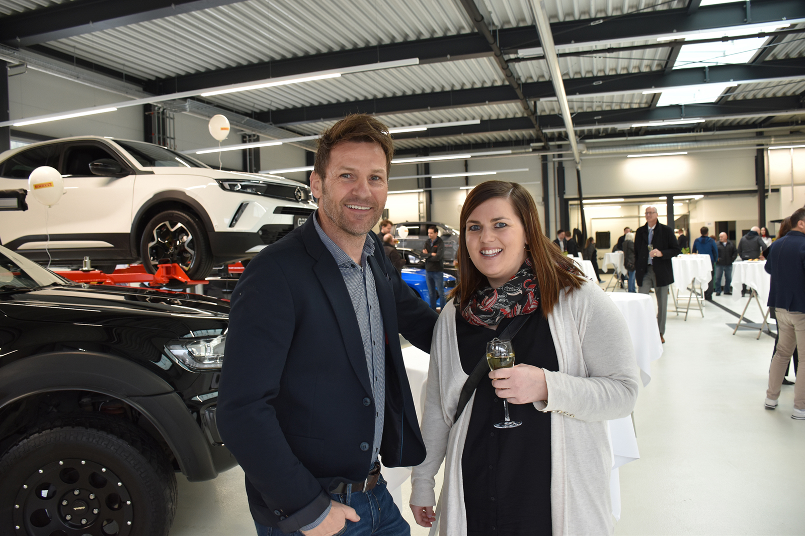 Mario Huber (HMP-Team) und Jasmin Düngler  (Kindergarten Bludenz)