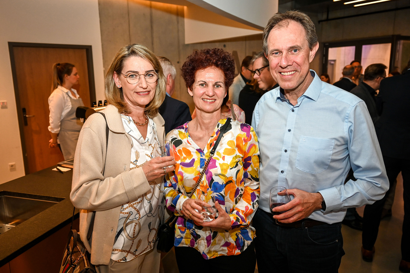 Judith Diem, Vize. Präs. Susanne Schützinger-Österle (Apothekerkammer), GF Christian Schützinger (Vlbg. Tourismus)
