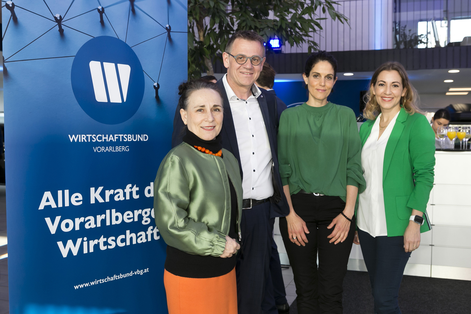 TeamWB Eva-Maria Greber,  Christoph Thoma, Nadine Ender und Sabine Reutz (v. li.)