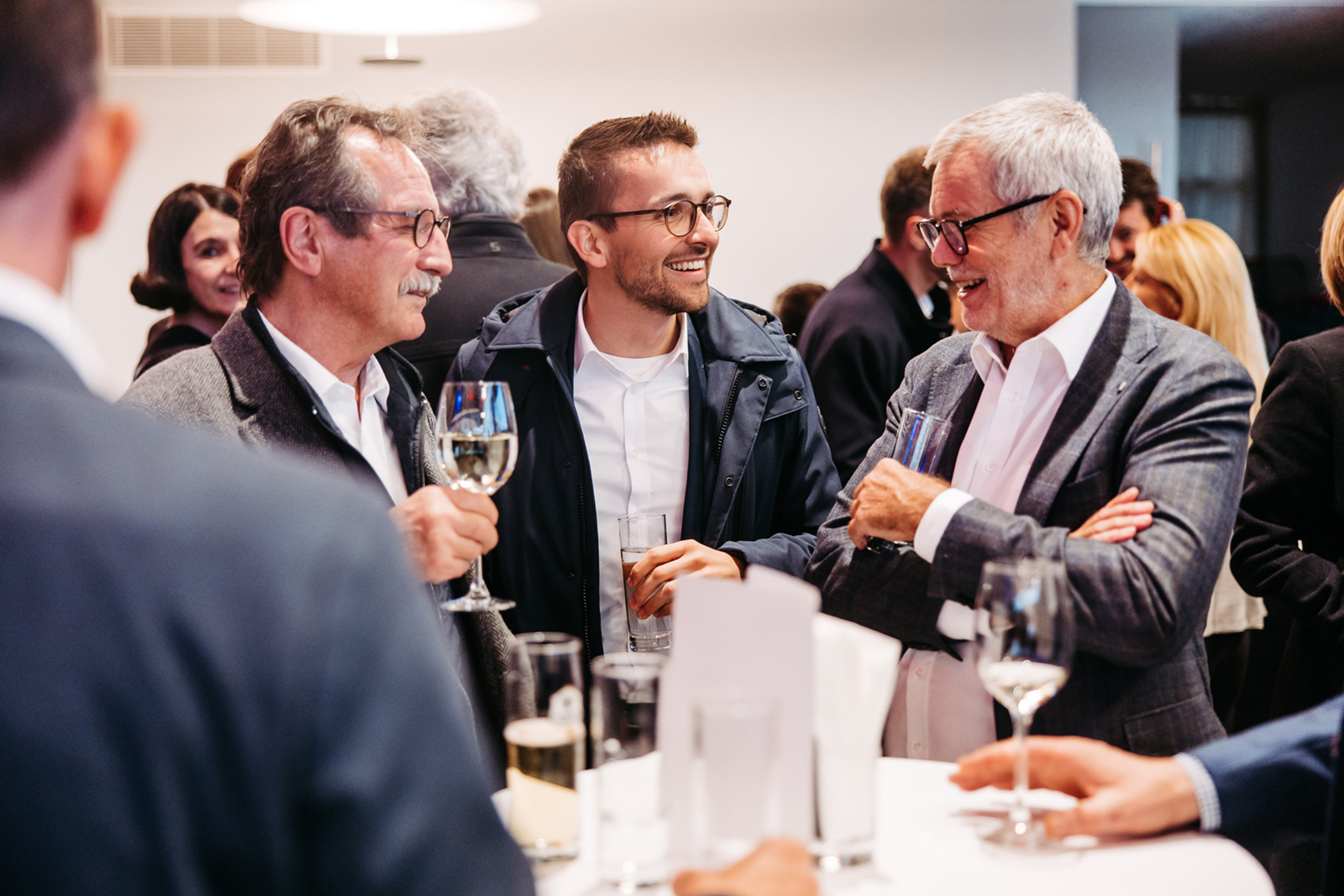 KR Walter Eberle, GF Christian Zoll (Industriellenvereinigung Vorarlberg), VLV Vorstand Robert Sturn