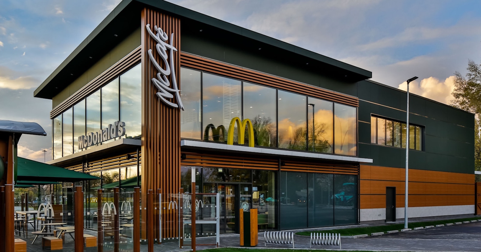 Fassade Abendstimmung