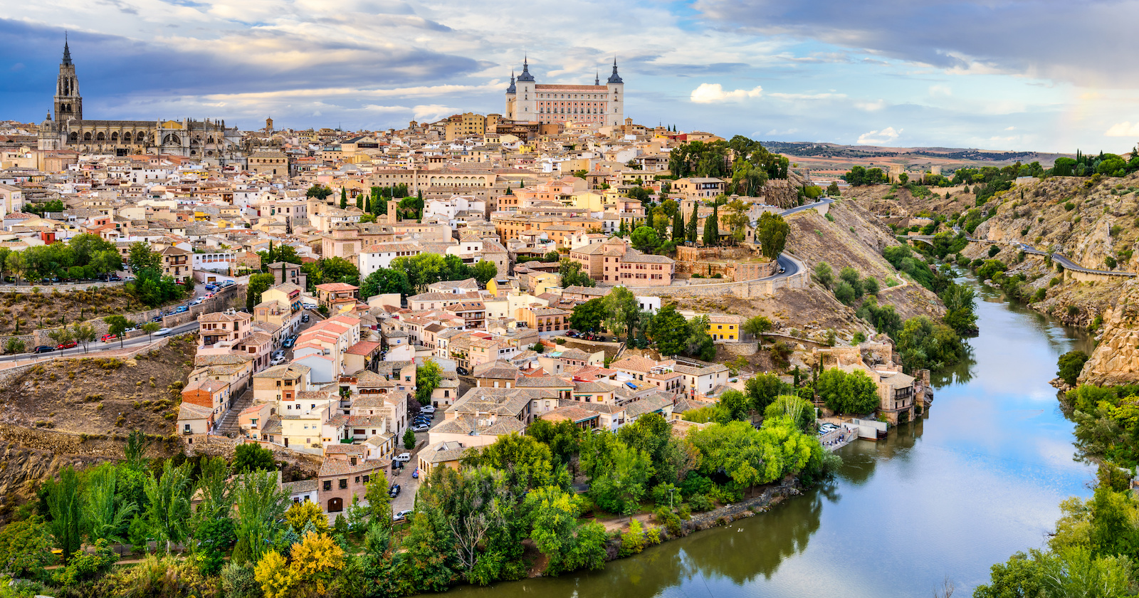 Panorama der spanischen Stadt Toledo | Credit: TURESPAÑA