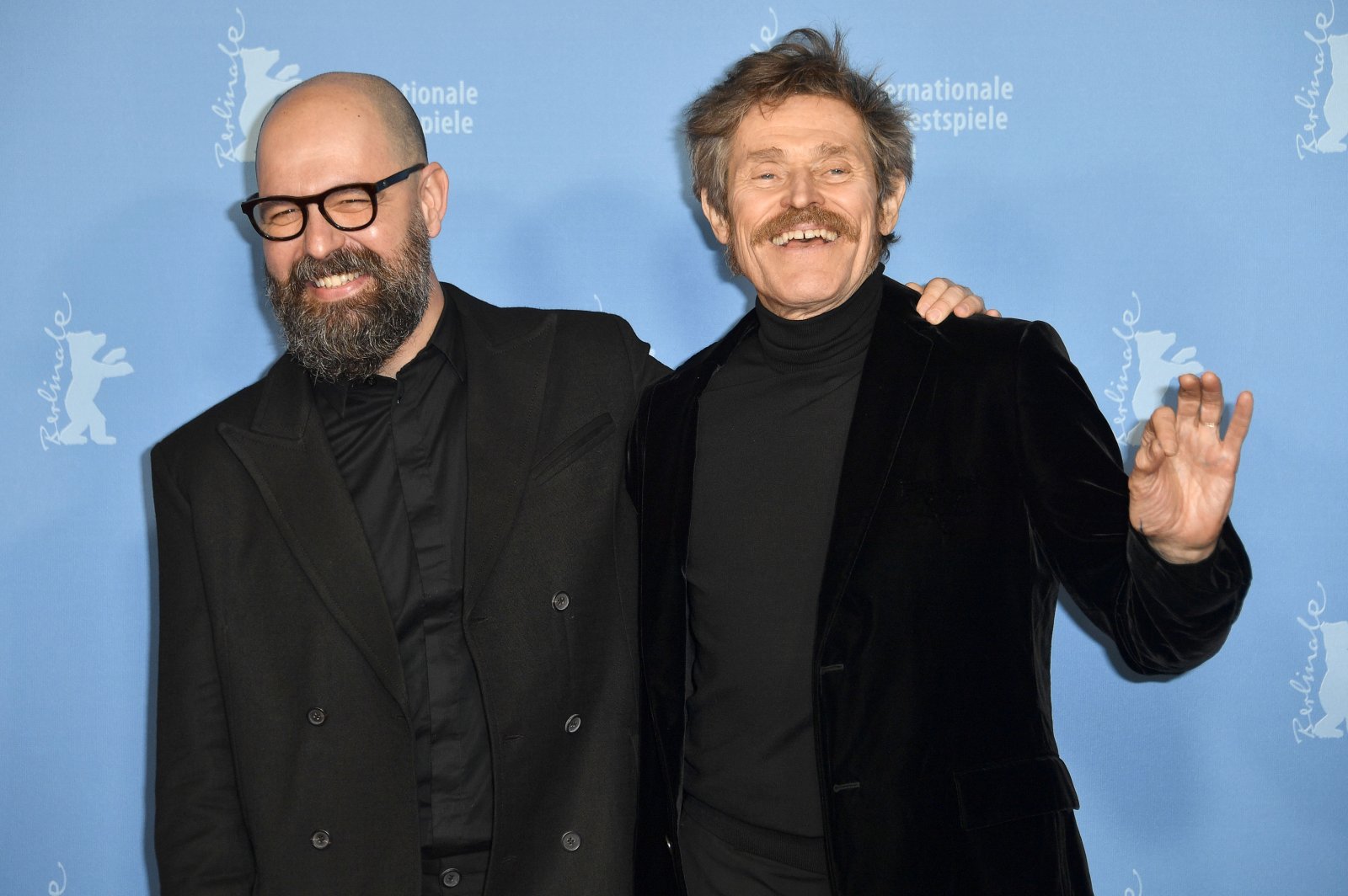 Willem Dafoe und Vasilis Katsoupis | Credit: Nicole Kubelka / Action Press / picturedesk.com