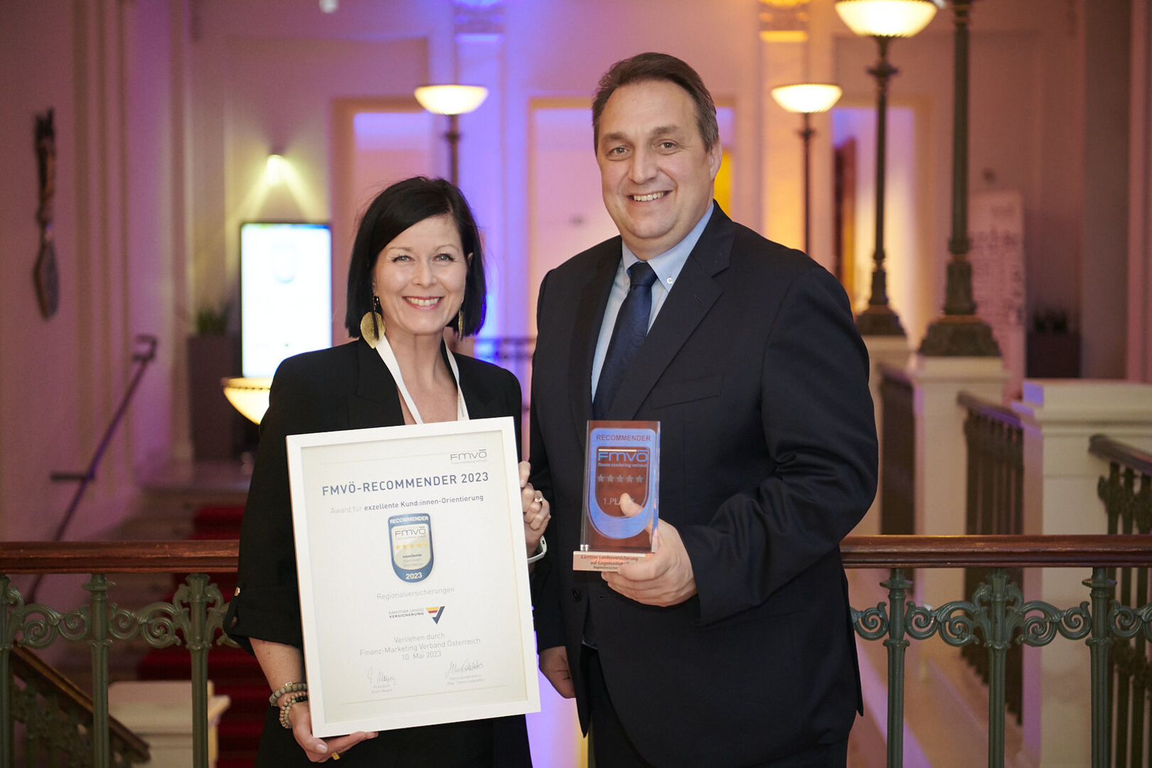 Sonja Steger und Jürgen Hartinger (KLV)