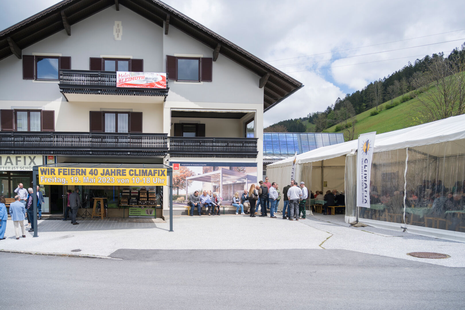 Frontansicht der Firma Climafix