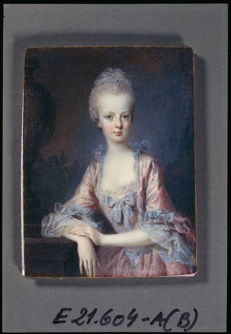 Ein Bildnis von Marie Antoinette.