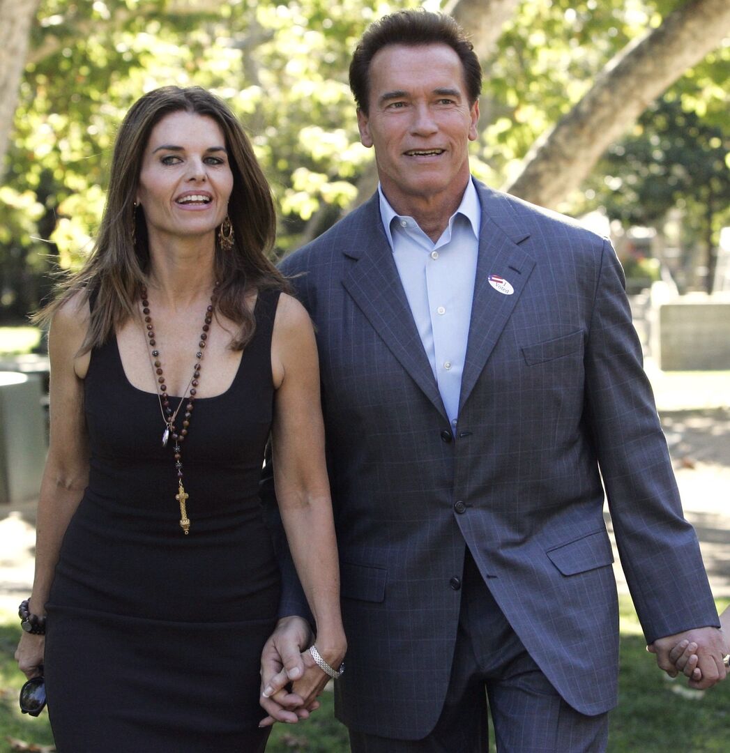 Arnold Schwarzenegger und Maria Shriver vor mehr als 15 Jahren.