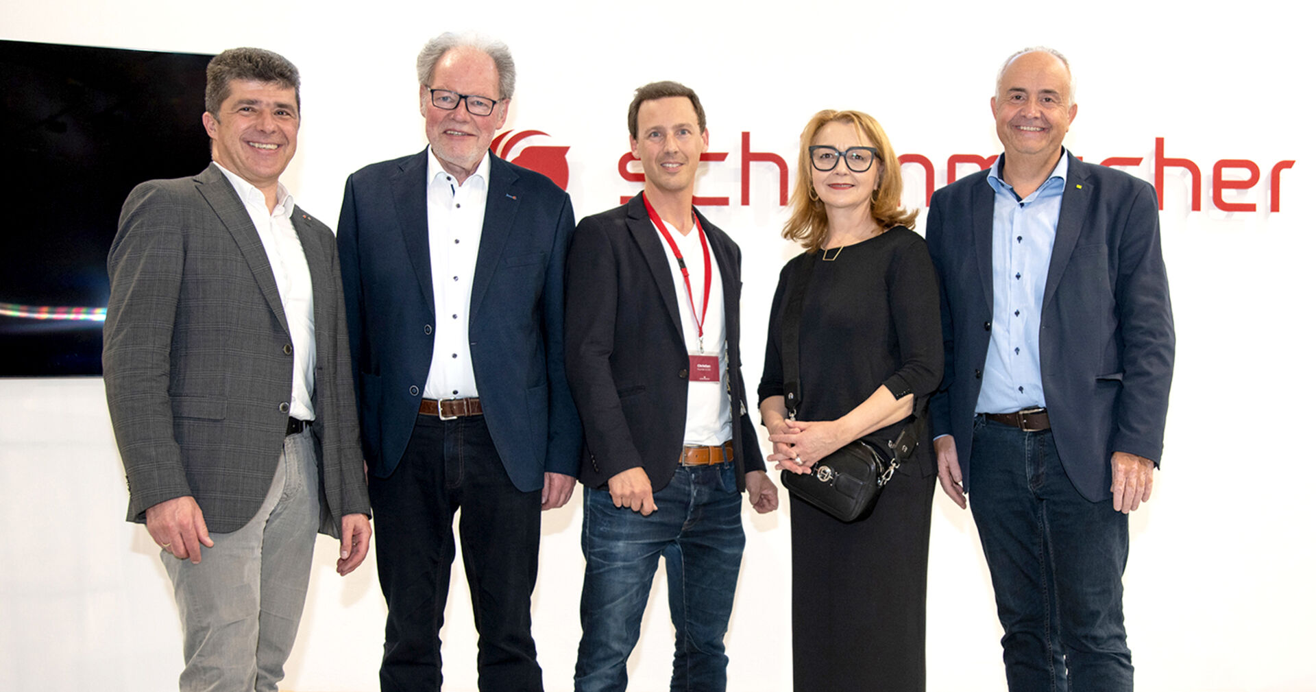 Clemens Ender, Werner Huber, Christian Ströhle, Edith Lampert-Greußing und Manfred Böhmwalder
