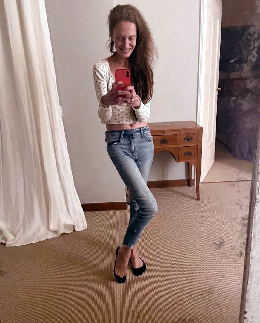 Prinzessin Virginia von Fürstenberg ist sehr dünn gewesen.