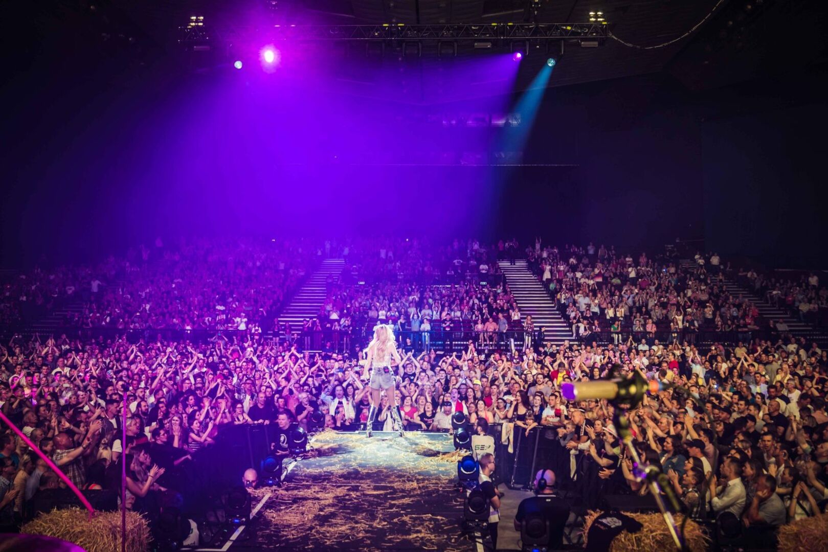 Viele Fans in der Wiener Stadthalle.