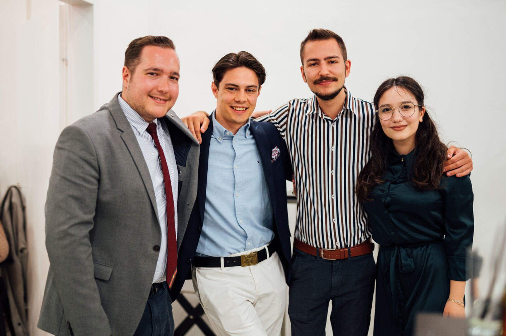 Alessandro Lenz (GL Kmenta &amp; Partner Immobilienmakler GmbH ), Raphael Sturm (Studiomanager See Atelier) Filmer Jonathan Engel &amp; Paula Engel (Enjo International)