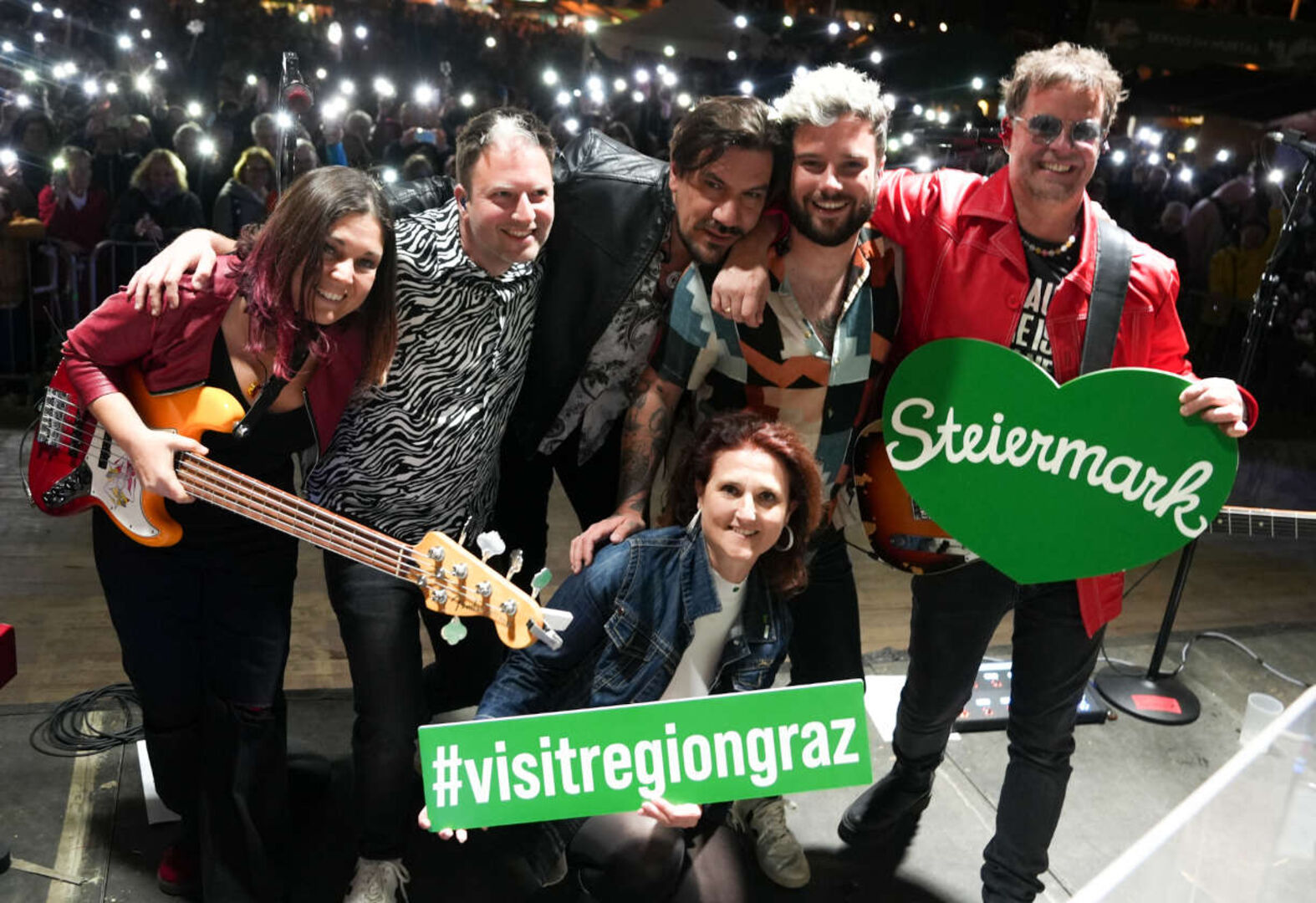 Alle Achtung beim Steiermark Frühling in Wien.