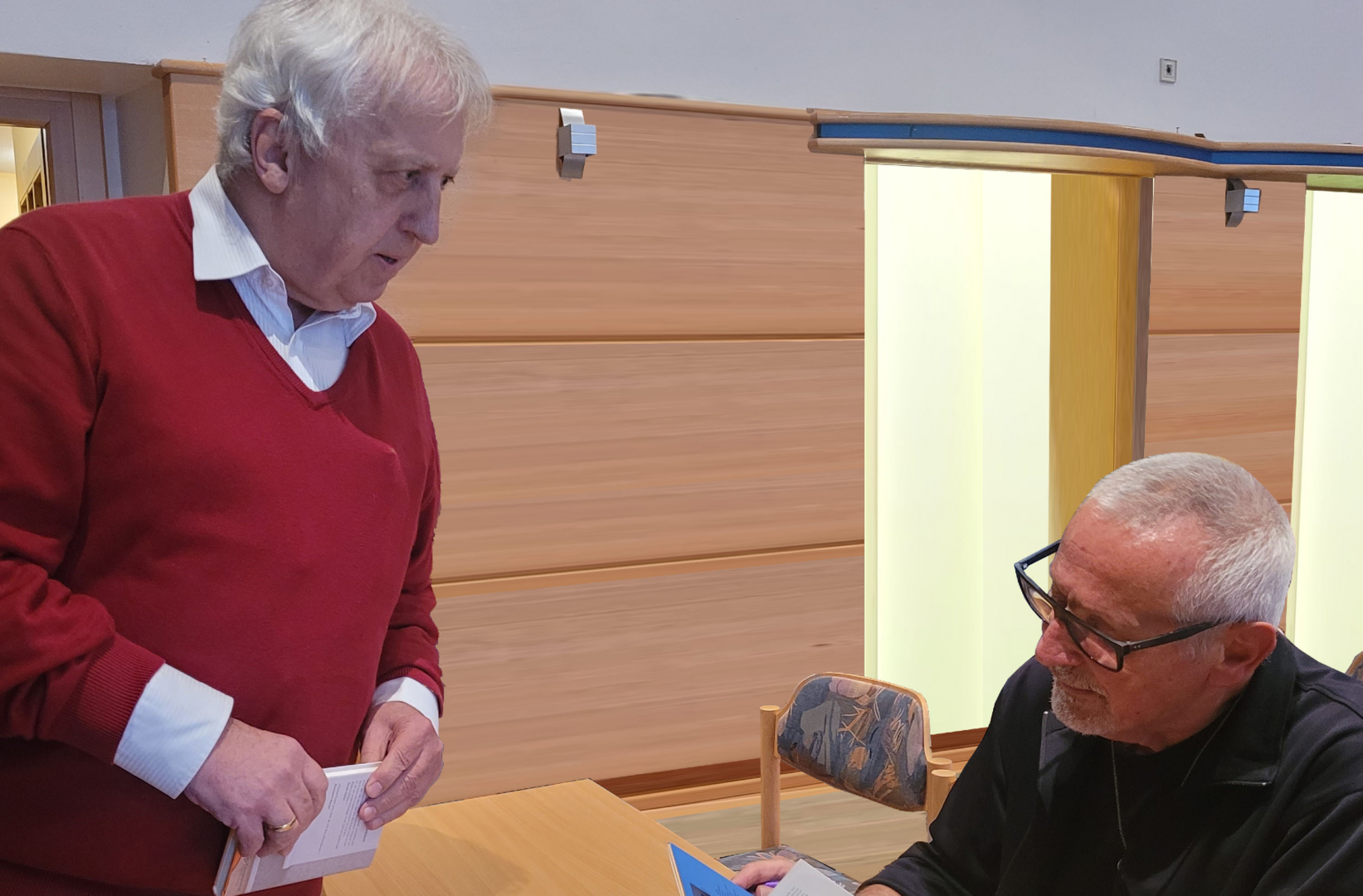 Konstantin Wecker und Harald Raffer