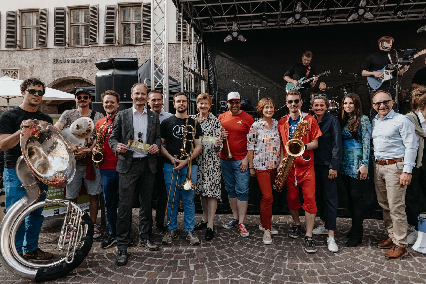 Die Verantwortlichen freuen sich auf Innsbruck Live.