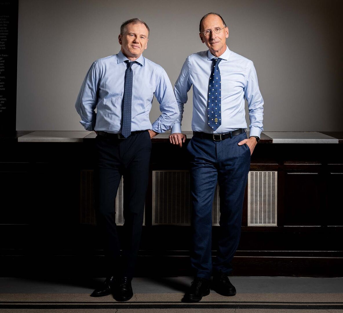 ZIB2-Anchor Armin Wolf und Politologe Peter Filzmaier