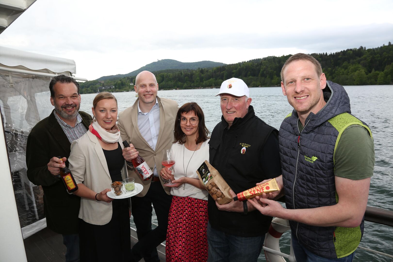 Slow Food Verkostung auf der MS Thalia